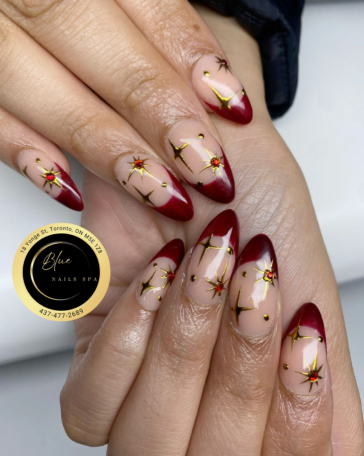 Summer Nails | Blue Nails Spa